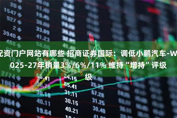 配资门户网站有哪些 招商证券国际:调低小鹏汽车-W2025-27年销量3%/6%/11% 维持“增持”评级
